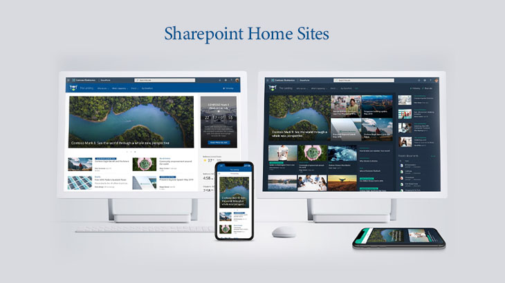 sharepoint home sites